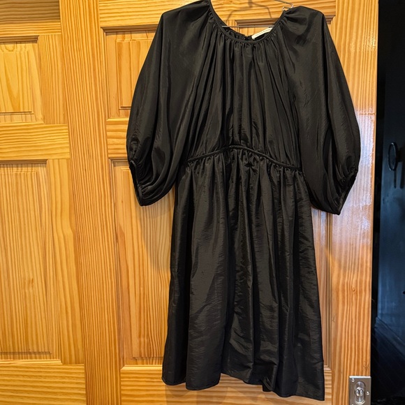 Cecilie Bahnsen Black Ava Dress Sz 6 - Picture 5 of 10